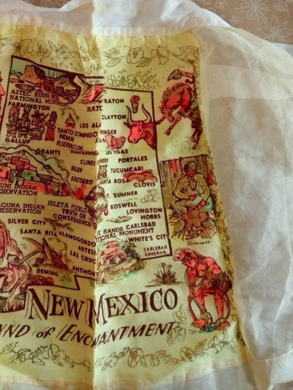 New Mexico Land of Enchantment Apron Sz S/M